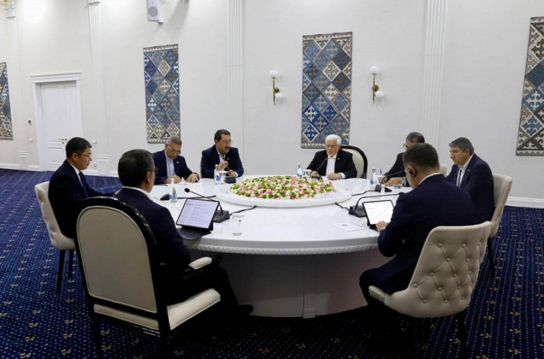 دیدار معاون اول رئیس جمهور و وزیر صمت با رئیس جمهور قرقیزستان